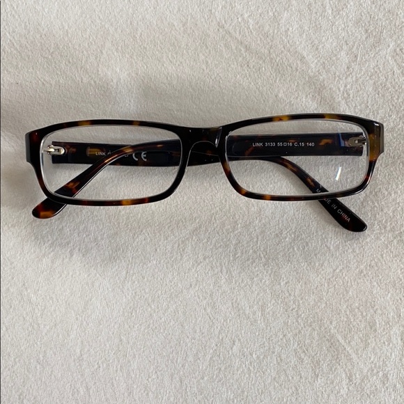 Link Tortoiseshell Prescription Eyeglasses - Picture 1 of 5